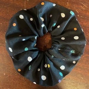 Halloween fun polkadots oversized hair scrunchie!